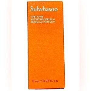 Sulwhasoo first care activating serum VI Brand New in Box 8 ml